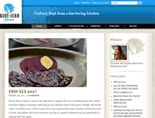 Tablet Screenshot of bluejeangourmet.com